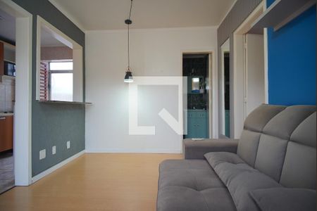 Sala de apartamento à venda com 1 quarto, 44m² em Jardim do Salso, Porto Alegre