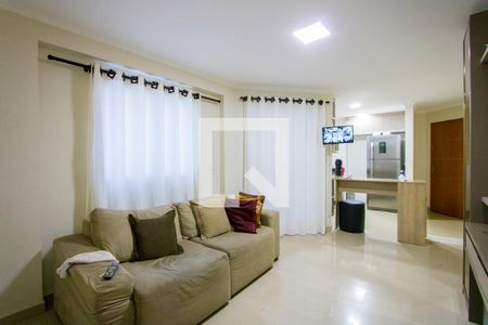 Sala de apartamento à venda com 2 quartos, 146m² em Vila Homero Thon, Santo André