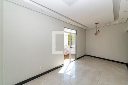 Sala de apartamento para alugar com 3 quartos, 90m² em Caiçara-adelaide, Belo Horizonte