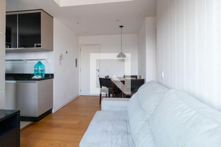 Sala de apartamento para alugar com 2 quartos, 48m² em Guaíra, Curitiba