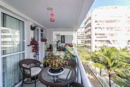 Varanda de apartamento à venda com 3 quartos, 91m² em Recreio dos Bandeirantes, Rio de Janeiro