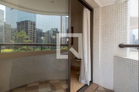 Varanda da Sala de apartamento à venda com 1 quarto, 51m² em Bela Vista, São Paulo