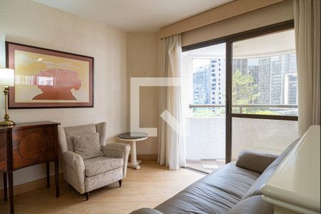 Sala de apartamento à venda com 1 quarto, 51m² em Bela Vista, São Paulo