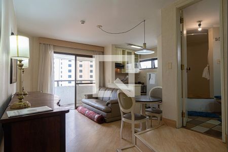 Sala de apartamento à venda com 1 quarto, 51m² em Bela Vista, São Paulo