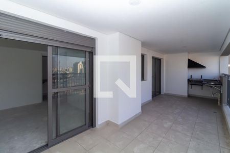 Varanda gourmet de apartamento à venda com 2 quartos, 77m² em Vila Prudente, São Paulo