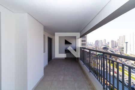 Varanda gourmet de apartamento à venda com 2 quartos, 77m² em Vila Prudente, São Paulo