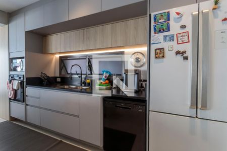 Sala/Cozinha de apartamento à venda com 2 quartos, 164m² em Indianópolis, São Paulo