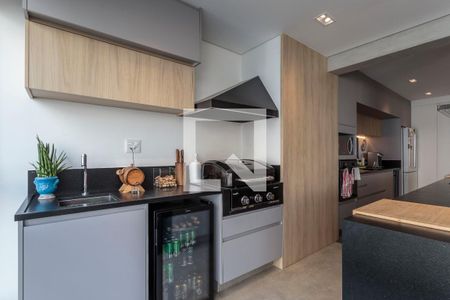 Sala/Cozinha de apartamento à venda com 2 quartos, 164m² em Indianópolis, São Paulo