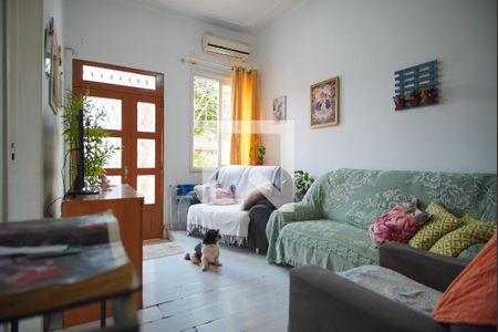 Sala de apartamento à venda com 2 quartos, 86m² em Navegantes, Porto Alegre