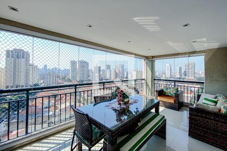 Varanda da Sala de apartamento à venda com 3 quartos, 134m² em Belenzinho, São Paulo