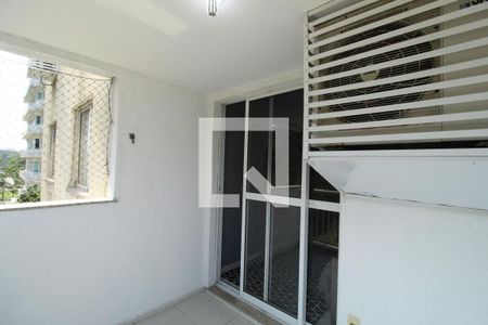 Varanda da sala de apartamento à venda com 3 quartos, 75m² em Barra Olímpica, Rio de Janeiro