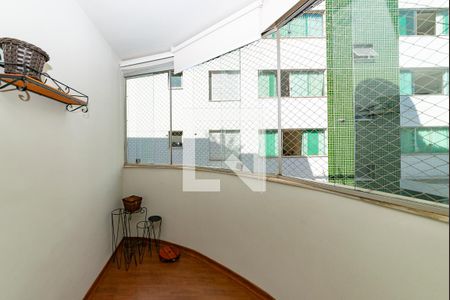 Varanda da Sala de apartamento para alugar com 3 quartos, 116m² em Buritis, Belo Horizonte