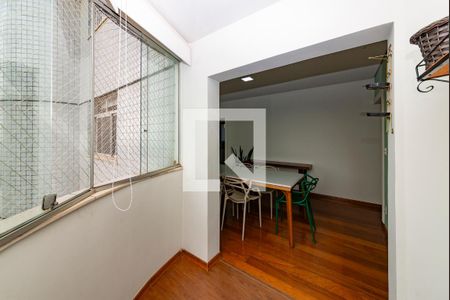 Varanda da Sala de apartamento para alugar com 3 quartos, 116m² em Buritis, Belo Horizonte