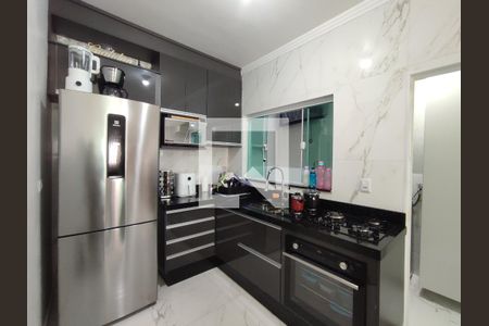 Sala e Cozinha Integrada  de casa de condomínio à venda com 2 quartos, 60m² em Vila Santa Teresa (zona Leste), São Paulo