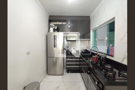 Sala e Cozinha Integrada  de casa de condomínio à venda com 2 quartos, 60m² em Vila Santa Teresa (zona Leste), São Paulo