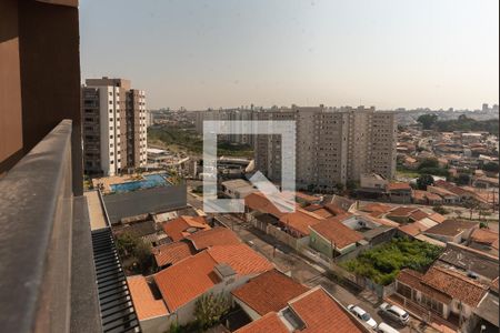 Sacada da Sala de apartamento à venda com 1 quarto, 40m² em Parque Industrial, Campinas