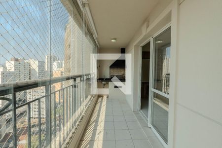 Sacada Sala de apartamento à venda com 2 quartos, 74m² em Morro dos Ingleses, São Paulo