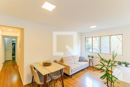 Sala de apartamento à venda com 2 quartos, 69m² em Santo Amaro, São Paulo