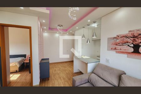 Sala de apartamento à venda com 2 quartos, 48m² em Cidade Nova, Jundiaí