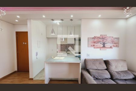 Sala de apartamento à venda com 2 quartos, 48m² em Cidade Nova, Jundiaí