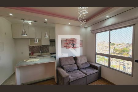 Sala de apartamento à venda com 2 quartos, 48m² em Cidade Nova, Jundiaí