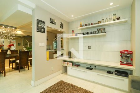 Sala de TV de apartamento à venda com 3 quartos, 270m² em Jardim Lindóia, Porto Alegre