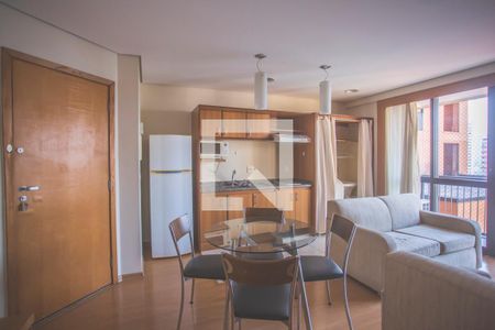 Sala de apartamento para alugar com 1 quarto, 42m² em Vila Mariana, São Paulo