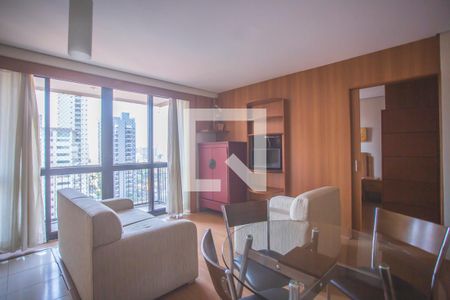 Sala de apartamento para alugar com 1 quarto, 42m² em Vila Mariana, São Paulo