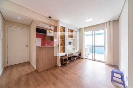 Sala de apartamento à venda com 2 quartos, 60m² em Vila Valparaíso, Santo André