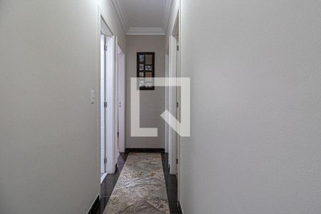 corredor para os comodos de apartamento à venda com 3 quartos, 75m² em Jardim Santa Cruz (sacoma), São Paulo