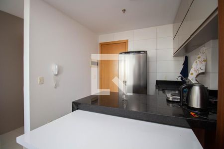 Cozinha e Área de Serviço de apartamento para alugar com 1 quarto, 35m² em Norte (águas Claras), Brasília