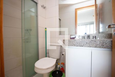 Banheiro da Suíte de apartamento para alugar com 1 quarto, 35m² em Norte (águas Claras), Brasília