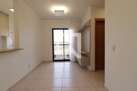 Sala de apartamento para alugar com 2 quartos, 52m² em Residencial Monterrey, Ribeirão Preto