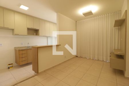 Sala de apartamento para alugar com 2 quartos, 52m² em Residencial Monterrey, Ribeirão Preto