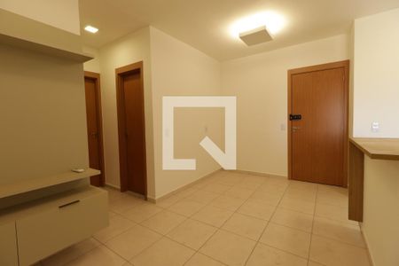 Sala de apartamento para alugar com 2 quartos, 52m² em Residencial Monterrey, Ribeirão Preto