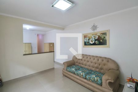 Sala de casa para alugar com 1 quarto, 30m² em Vila Carla, Guarujá