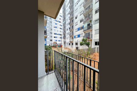 Varanda da Sala de apartamento para alugar com 2 quartos, 37m² em Cambuci, São Paulo