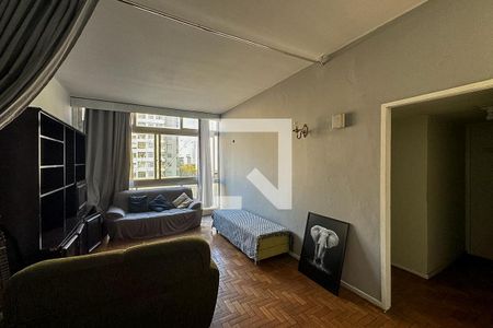 Sala de apartamento à venda com 1 quarto, 57m² em Santo Agostinho, Belo Horizonte