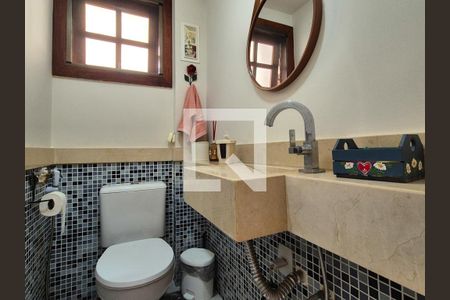 Lavabo de casa de condomínio à venda com 4 quartos, 108m² em Vargem Pequena, Rio de Janeiro