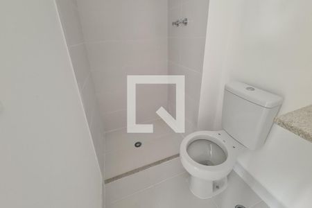 Banheiro da Suíte de apartamento à venda com 3 quartos, 81m² em Vila Prudente, São Paulo