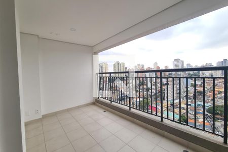 Varanda da Sala de apartamento à venda com 3 quartos, 81m² em Vila Prudente, São Paulo