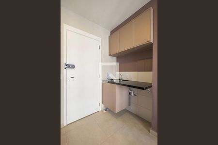 Sala/Cozinha de kitnet/studio à venda com 1 quarto, 27m² em Pinheiros, São Paulo