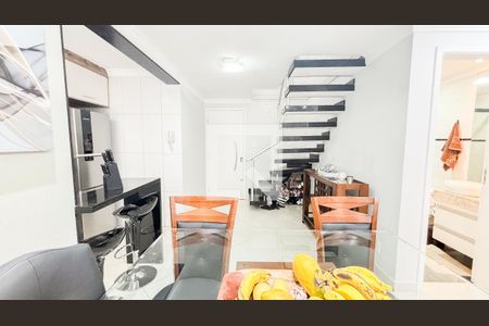 Sala - Sala de Jantar de apartamento à venda com 2 quartos, 115m² em Parque Sao Vicente, Santo André