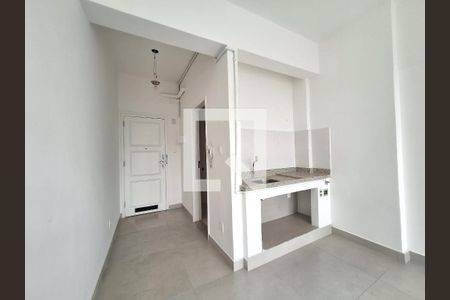 Cozinha de kitnet/studio à venda com 1 quarto, 24m² em Centro, Rio de Janeiro