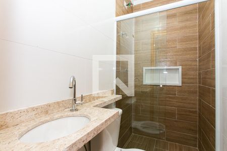 Banheiro de apartamento para alugar com 1 quarto, 28m² em Vila Formosa, São Paulo