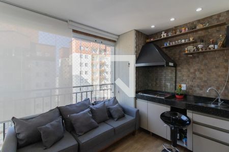 Varanda Gourmet de apartamento para alugar com 3 quartos, 82m² em Jardim Flor da Montanha, Guarulhos