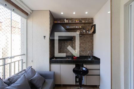 Varanda Gourmet de apartamento para alugar com 3 quartos, 82m² em Jardim Flor da Montanha, Guarulhos