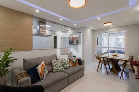 Sala de apartamento à venda com 3 quartos, 82m² em Jardim Flor da Montanha, Guarulhos