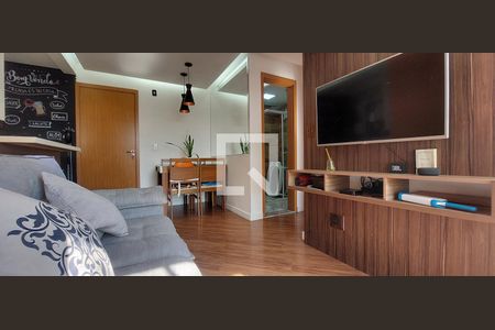 Sala de apartamento para alugar com 2 quartos, 52m² em Utinga, Santo André