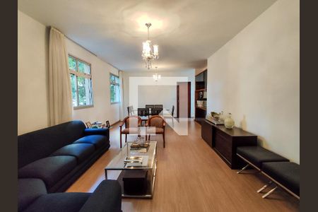 Sala de apartamento à venda com 4 quartos, 170m² em Serra, Belo Horizonte